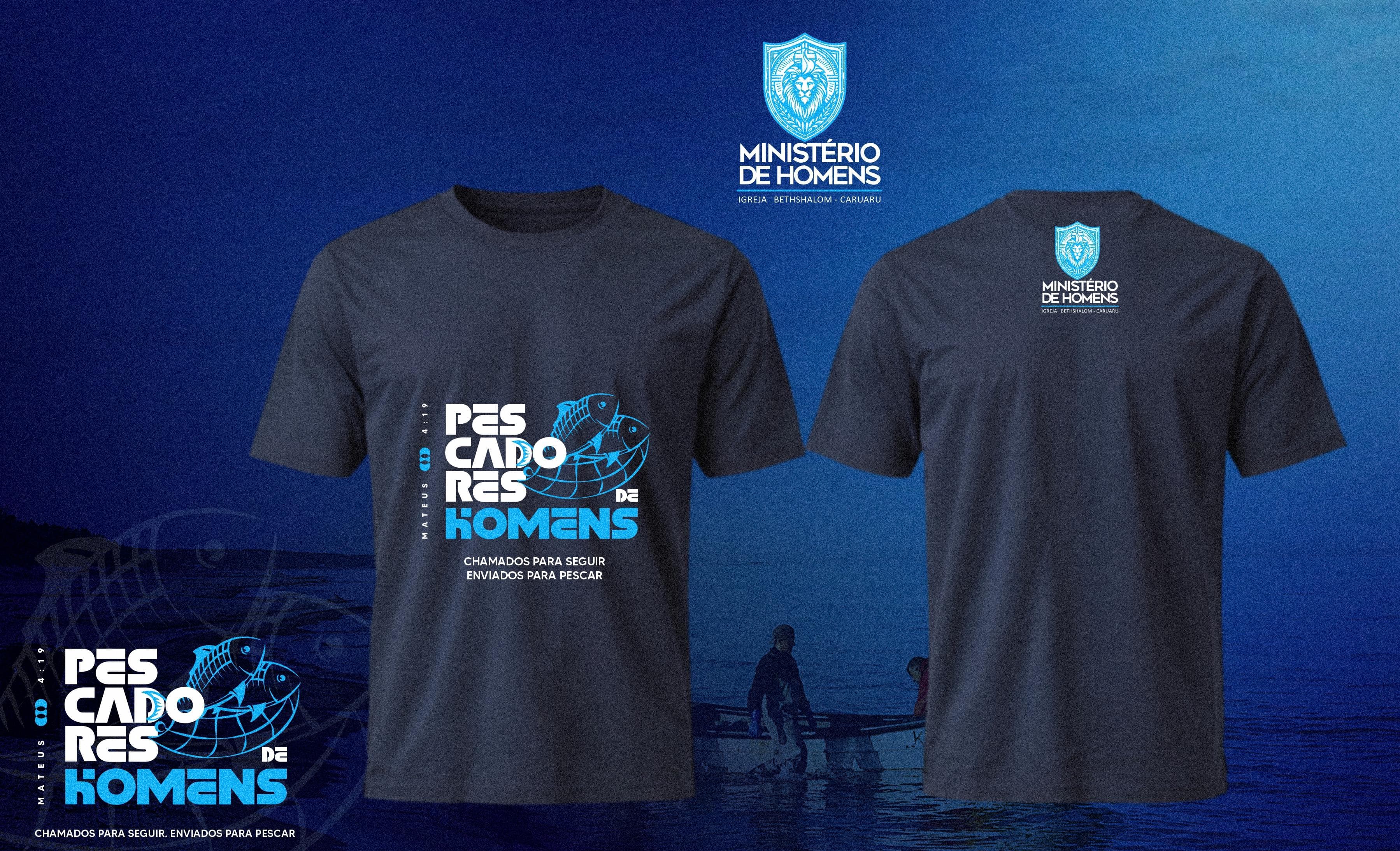 Camiseta oficial - Frente e costas